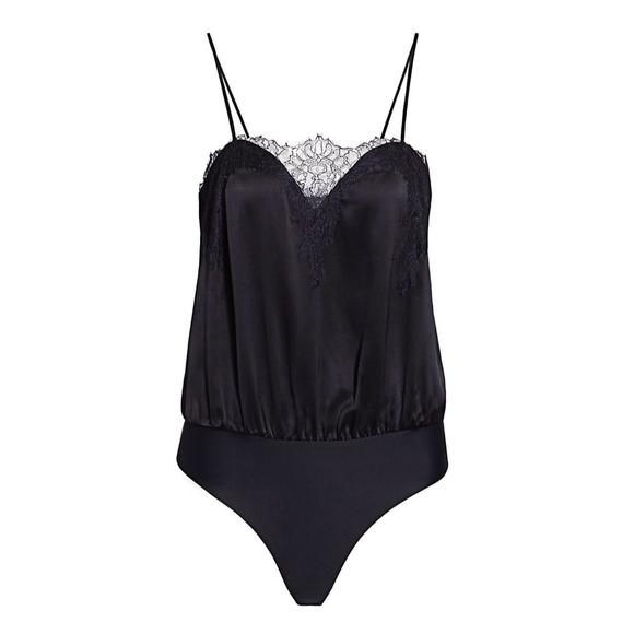 NEW CAMI NYC sweetheart bodysuit in black - Picture 4 of 4